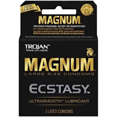 Trojan Magnum Ecstasy 3 Pack