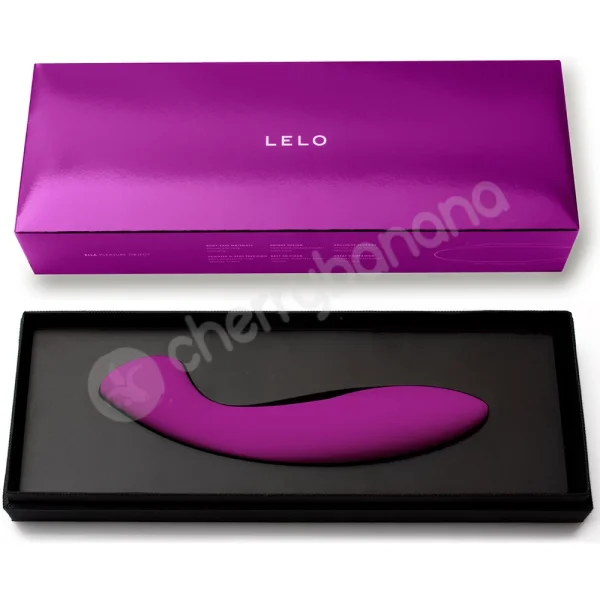 Lelo Ella Deep Rose 7.5" Pleasure Dildo