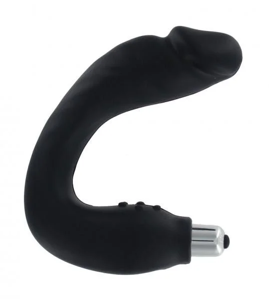 Realistic Vibrating Silicone P-spot Massager — image 4 of 6