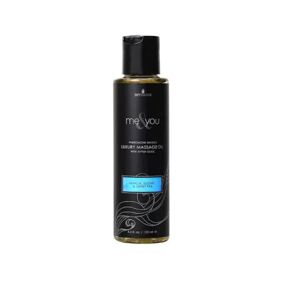 Me You Massage Oil Vanilla Sugar Sweet Pea 125ml 4 2 Oz