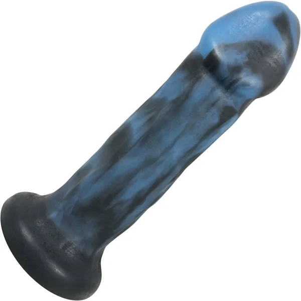Carter Pack And Play Silicone Dildo by New York Toy Collective - Teal