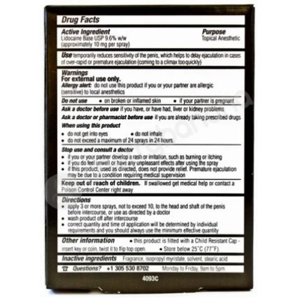 Stud 100 Male Genital Desensitizer Spray 12g