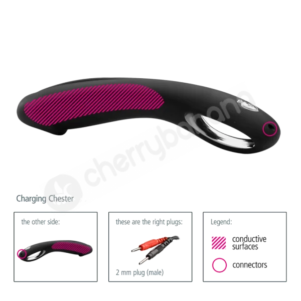 Mystim Charging Chester E-stim Dildo