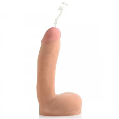 Loadz Squirting Dildo 8 Inch w Reservoir in Balls