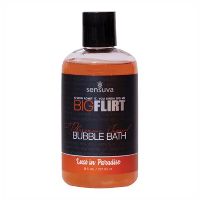 Sensuva Big Flirt Lust In Paradise Pheromone Bubble Bath