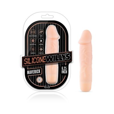 Silicone Willy s Maverick 6 25 inches Vibrating Dildo