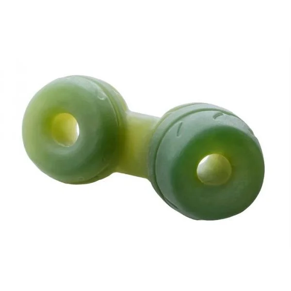 New SilaSkin Cock & Ball Green Ring + Stretcher