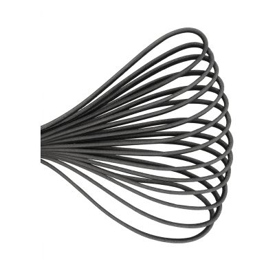 Wooden Handle Belt Whip Flogger Leather Black Adult BDSM Toys