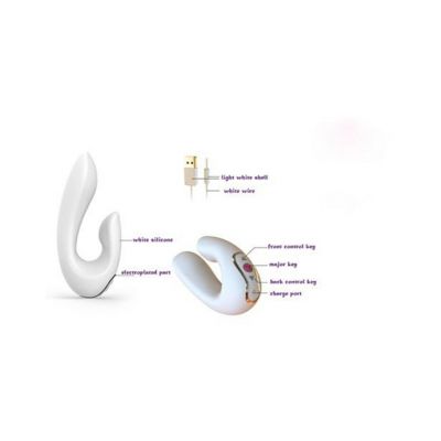 The Fire Vibrator White One Size