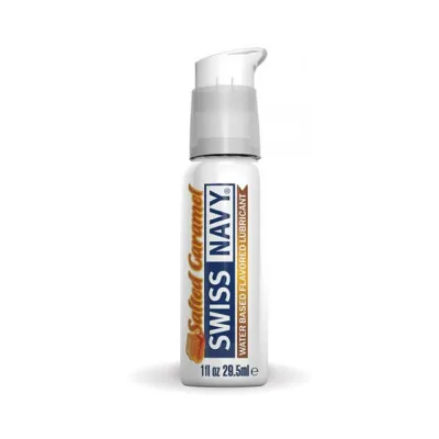 Swiss Navy Salted Caramel Flavored Lubricant 1 Oz