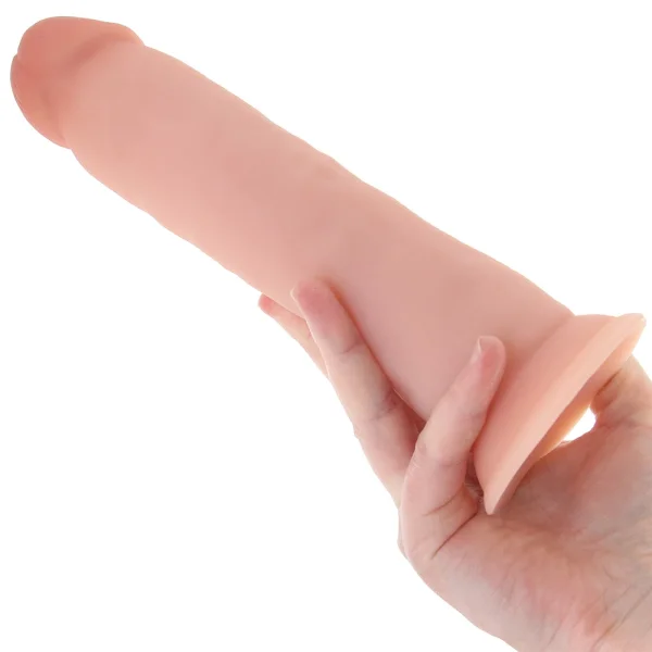 Dr. Skin Dr. Henry 9" Realistic Posable Silicone Dildo With Suction Cup By Blush - Vanilla