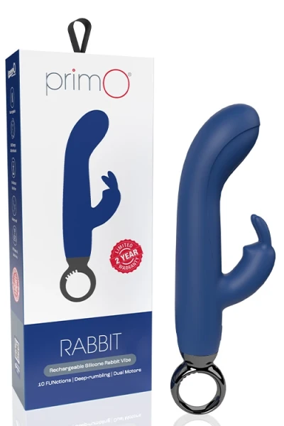 Screaming O Primo Rabbit Vibrator with Flicking Clitoral Teaser