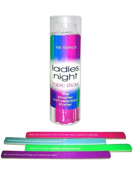 Ladies Night Topic Sticks