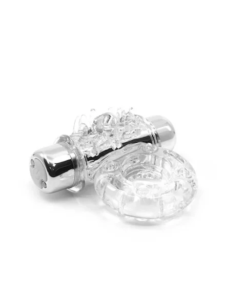 NU Sensuelle Bullet Ring 7 Function Clear