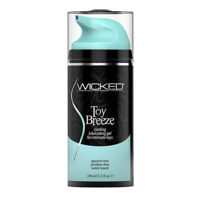 Toy Breeze Cooling Glycerin Free Water Based Lubricant 100 ml 3 3 oz Bottle