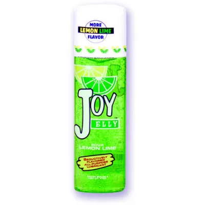 Joy Jelly Flavored Water Based Lubricant Lemon Lime 4 Ounce