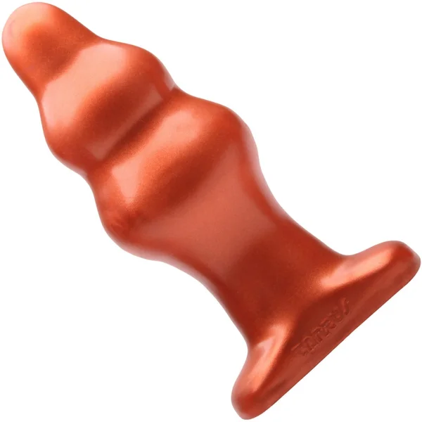Severin Super Soft Small Silicone Butt Plug By Tantus - Copper