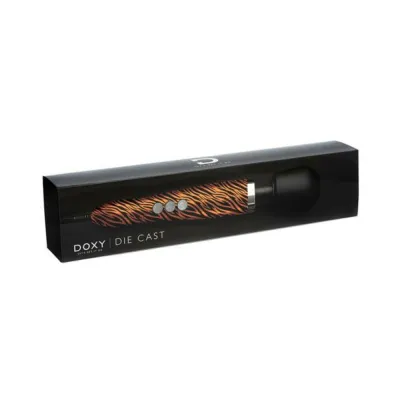 Personal Massagers Doxy Die Cast Wand Vibrator Tiger