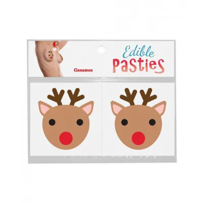 Edible Body Pasties Cinnamon Reindeer