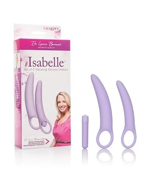 Dr. Laura Berman Isabelle Set Of 2 Vibrating Silicone Dilators