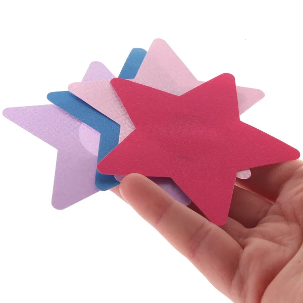 Pretty Pasties Star II Nipple Pasties 4 Pair Set