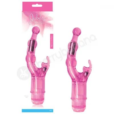 Jubilee Pink Dual Vibrating Massager