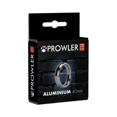 Prowler Red 40mm Ring Silver