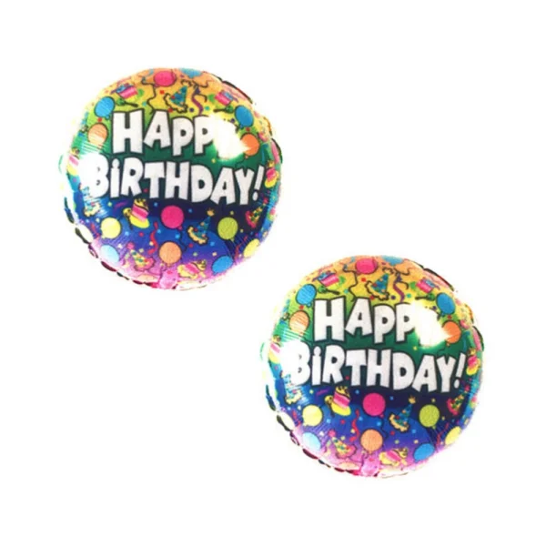 Neva Nude Pasty Happy Birthday Balloon — image 6 of 9