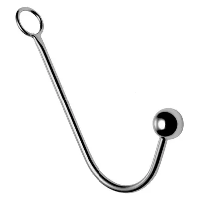 Master Series Hooked Stainless Steel Anal Ball