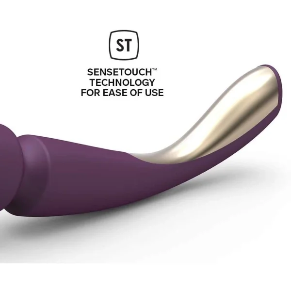 Lelo Smart Wand Luxury Compact Medium Vibrator - Plum