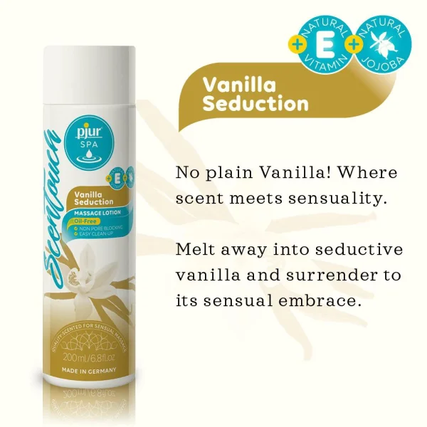 PJUR SPA SCENTOUCH VANILLA MASSAGE LOTION 200ML