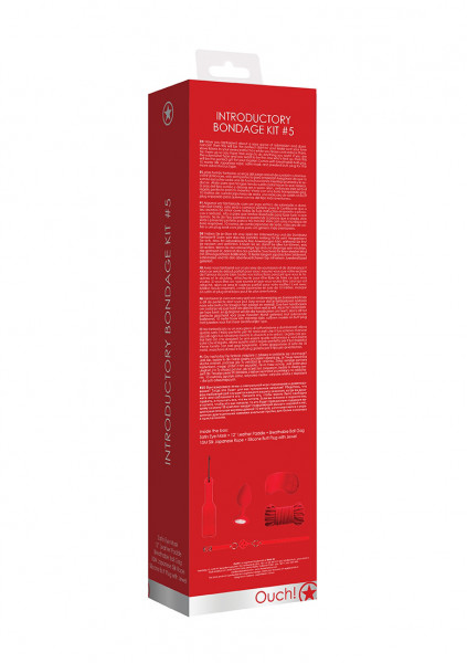 Introductory Bondage Kit #5 - Red - Bondage toys