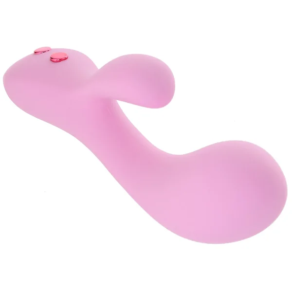 Contour Zoie Silicone Waterproof Rechargeable Rabbit Style Vibrator By CalExotics