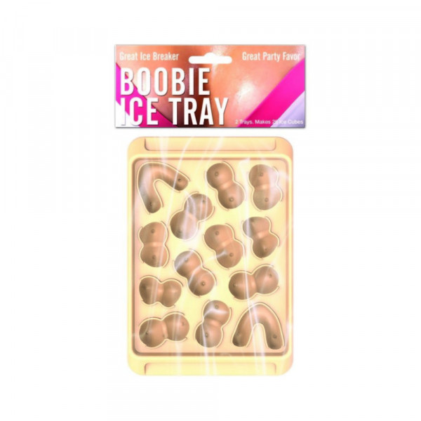 Boobie Ice Cube Tray Assorted Shapes 2 Pack