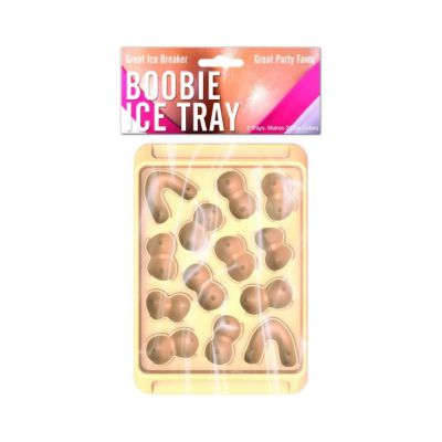 Boobie Ice Cube Tray Assorted Shapes 2 Pack