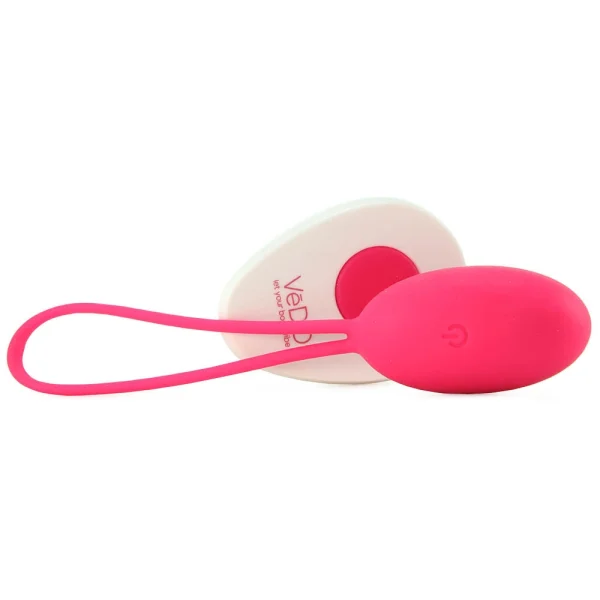 VeDO Peach Remote-Controlled Vibrating Egg - 'Foxy Pink'