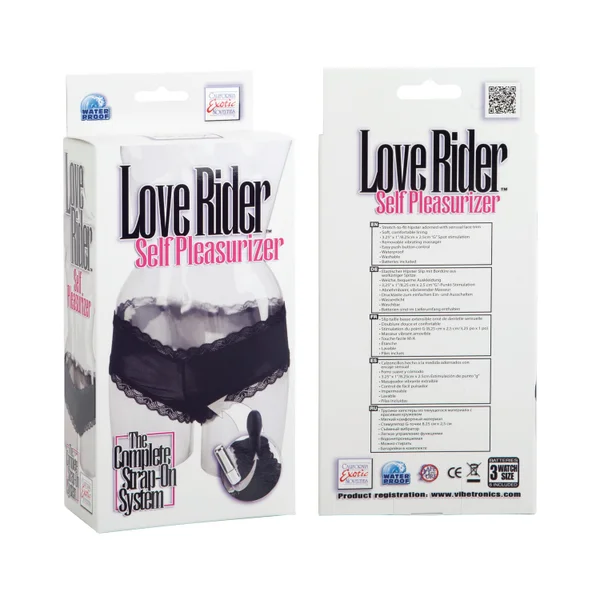 Love Rider Self Pleasurizer - Black — image 17 of 18