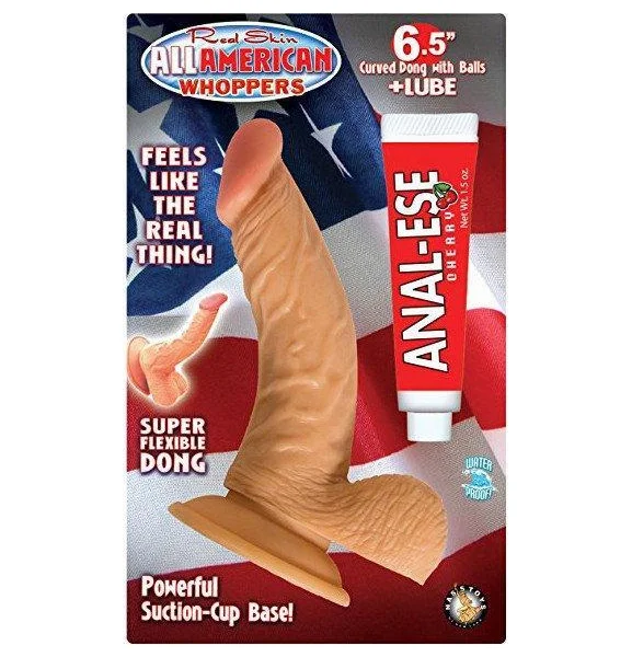 6.5'' All American Whopper with Anal Lube