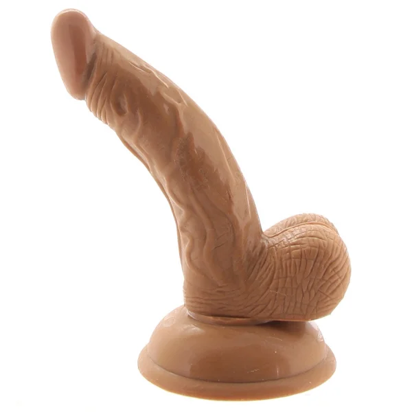 Real Skin Mini Whoppers 5 Inch Curved Dildo — image 9 of 12