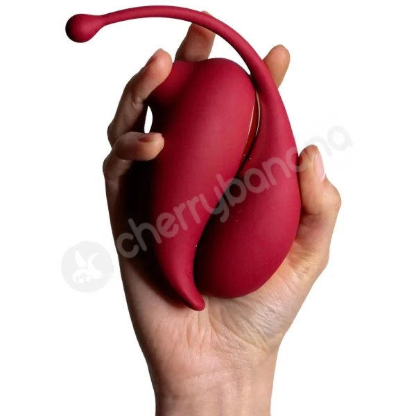 Adrien Lastic Inspiration Red Clitoral Suction Stimulator & Vibrating Egg Set