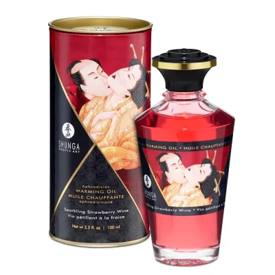 Aphrodisiac Warming Oil Sparkling Strawberry Wine