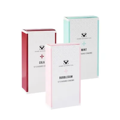 Share Satisfaction Candy Flavoured Condoms 3 X 12 Pack