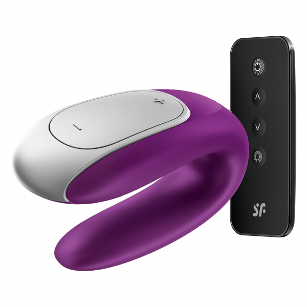 Satisfyer Double Fun App-Enabled Wearable Couples Vibrator with Remote Control