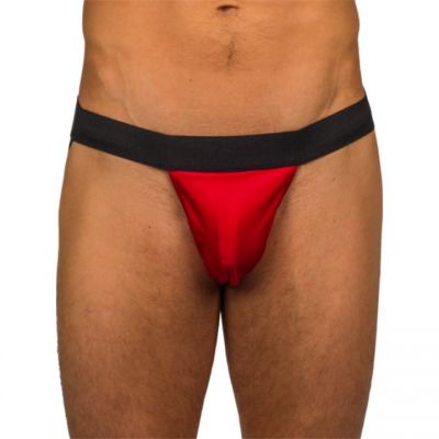 Bondara Man Cheeky Exposure Red Jock Strap