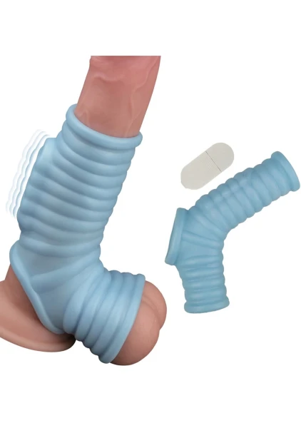 Vibrating Ribbed Sleeve