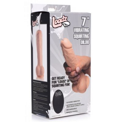 Vibrating 7 Squirting Cock