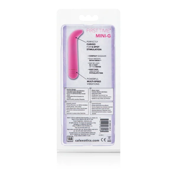 First Time Mini G-Vibe - Pink
