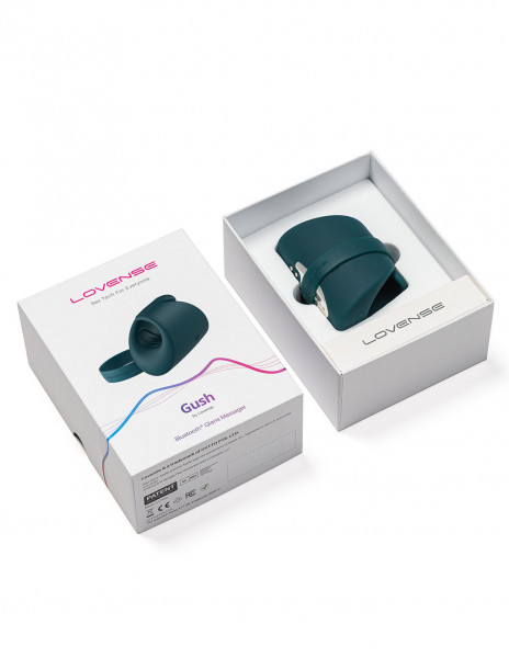 Lovense 3.4" Gush Rechargeable Vibrating Masturbator