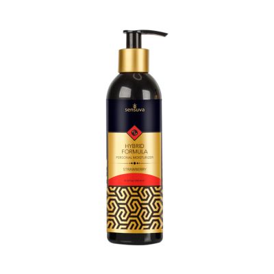 Sensuva Hybrid Personal Moisturizer Strawberry 8 Fl Oz Bottle