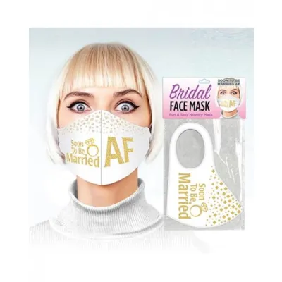 Soon To Be Married Af Face Mask